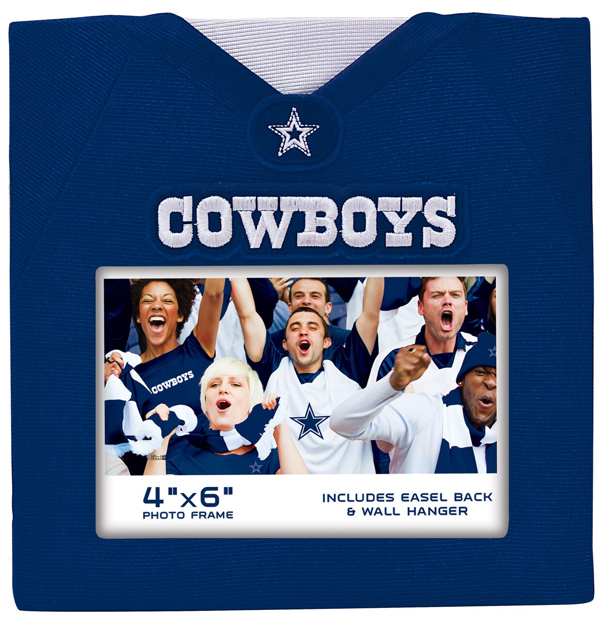 MasterPieces Sports Decor - NFL Dallas Cowboys - Team Jersey Uniformed  Picture Frame For 4'x6' Photos
